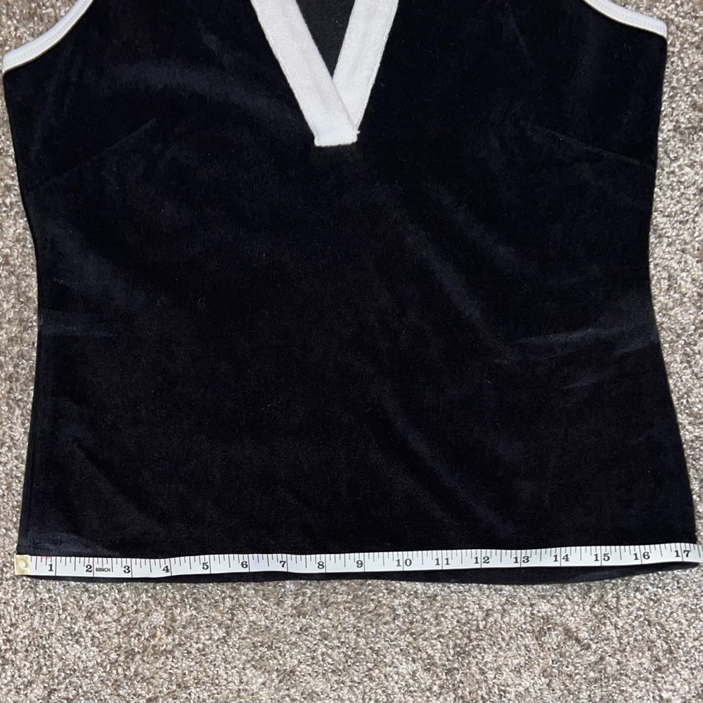 Vintage Boston Proper Black & White Matching Tennis Top and Skirt Set (XXS) - Picture 13 of 14